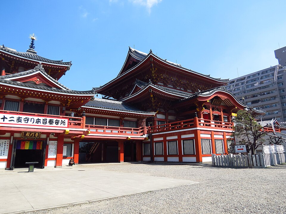 大須觀音寺朱紅色本堂