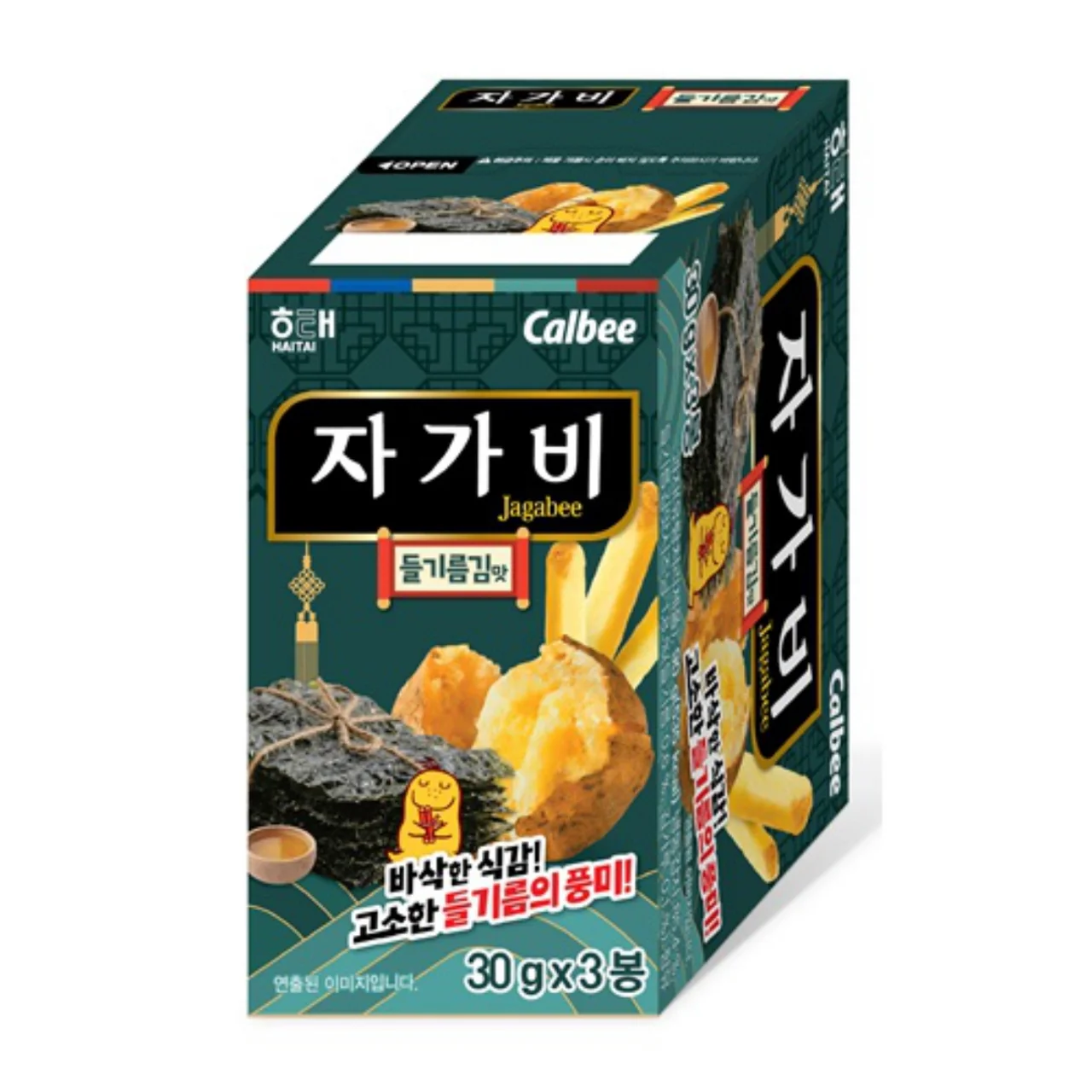 Calbee Jagabee 紫蘇油海苔口味薯條