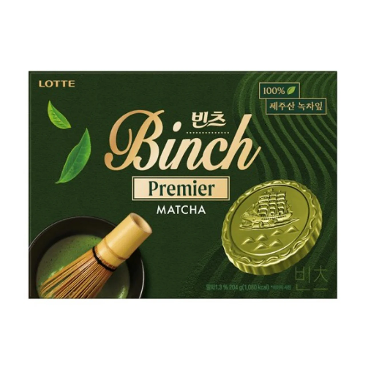 樂天 Binch 抹茶巧克力餅乾