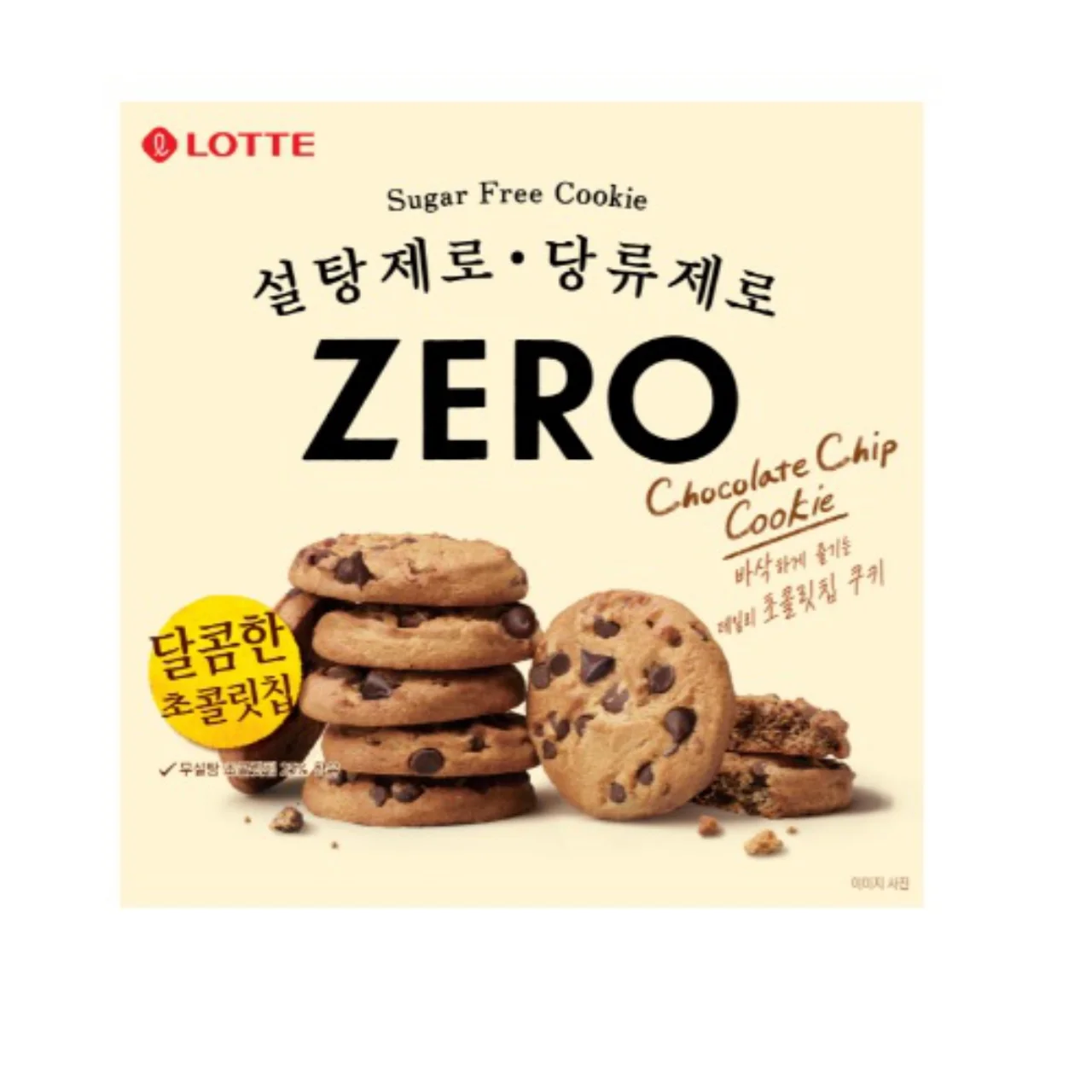 樂天 Zero 巧克力脆片餅乾