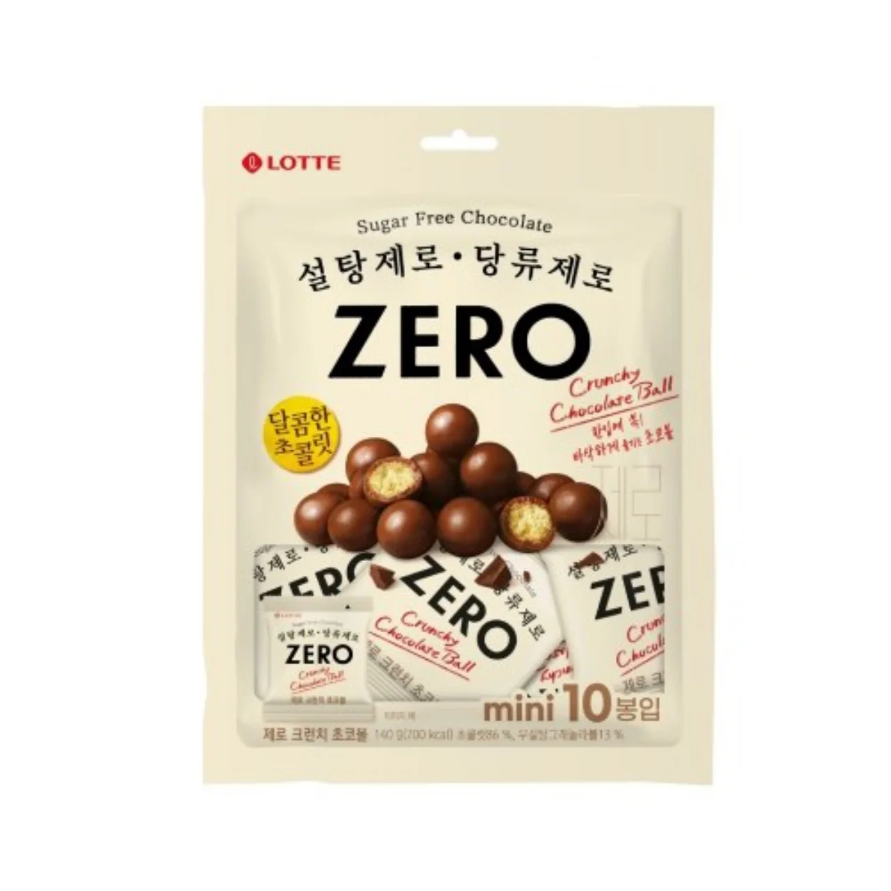樂天 Zero 脆心巧克力球