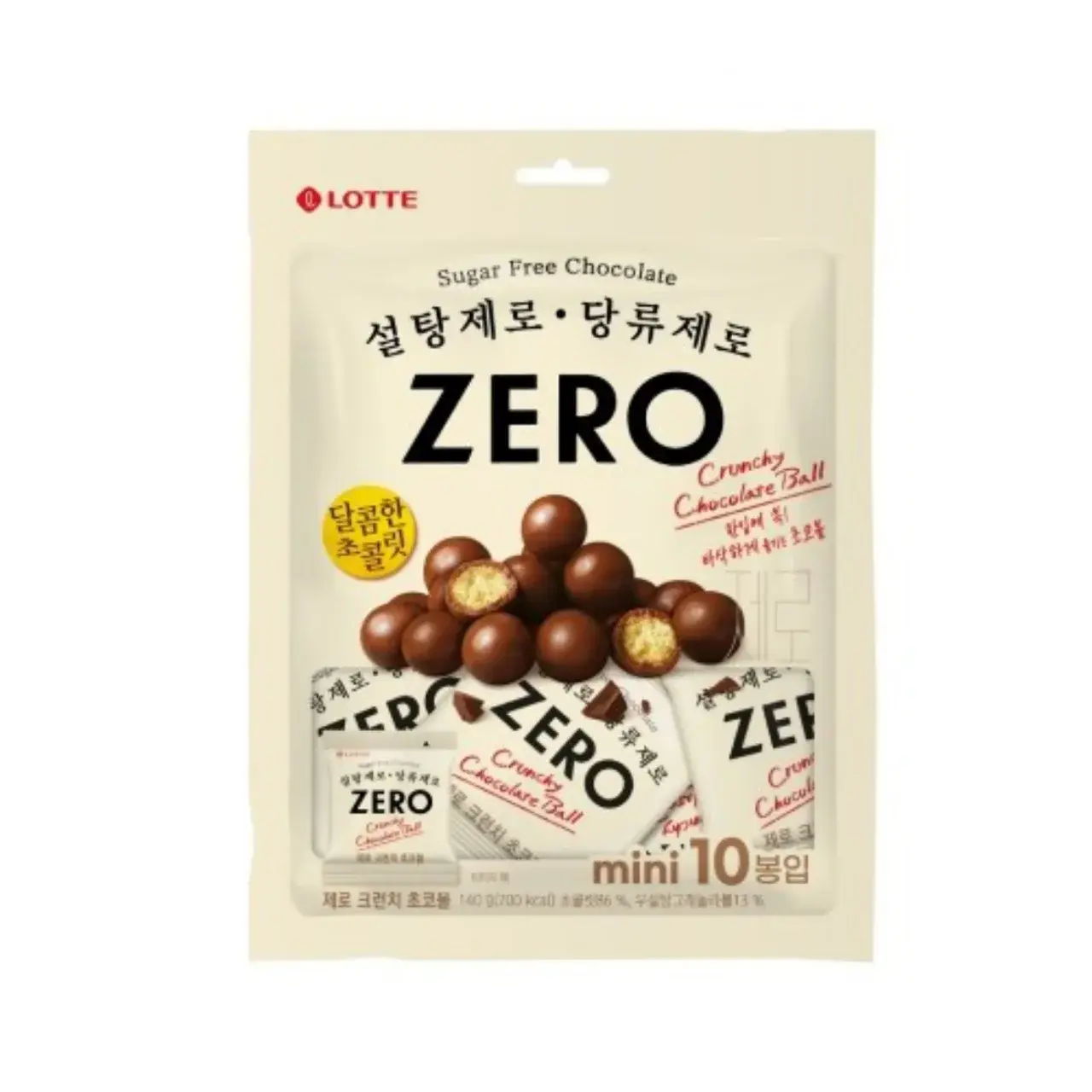 樂天 Zero 脆心巧克力球