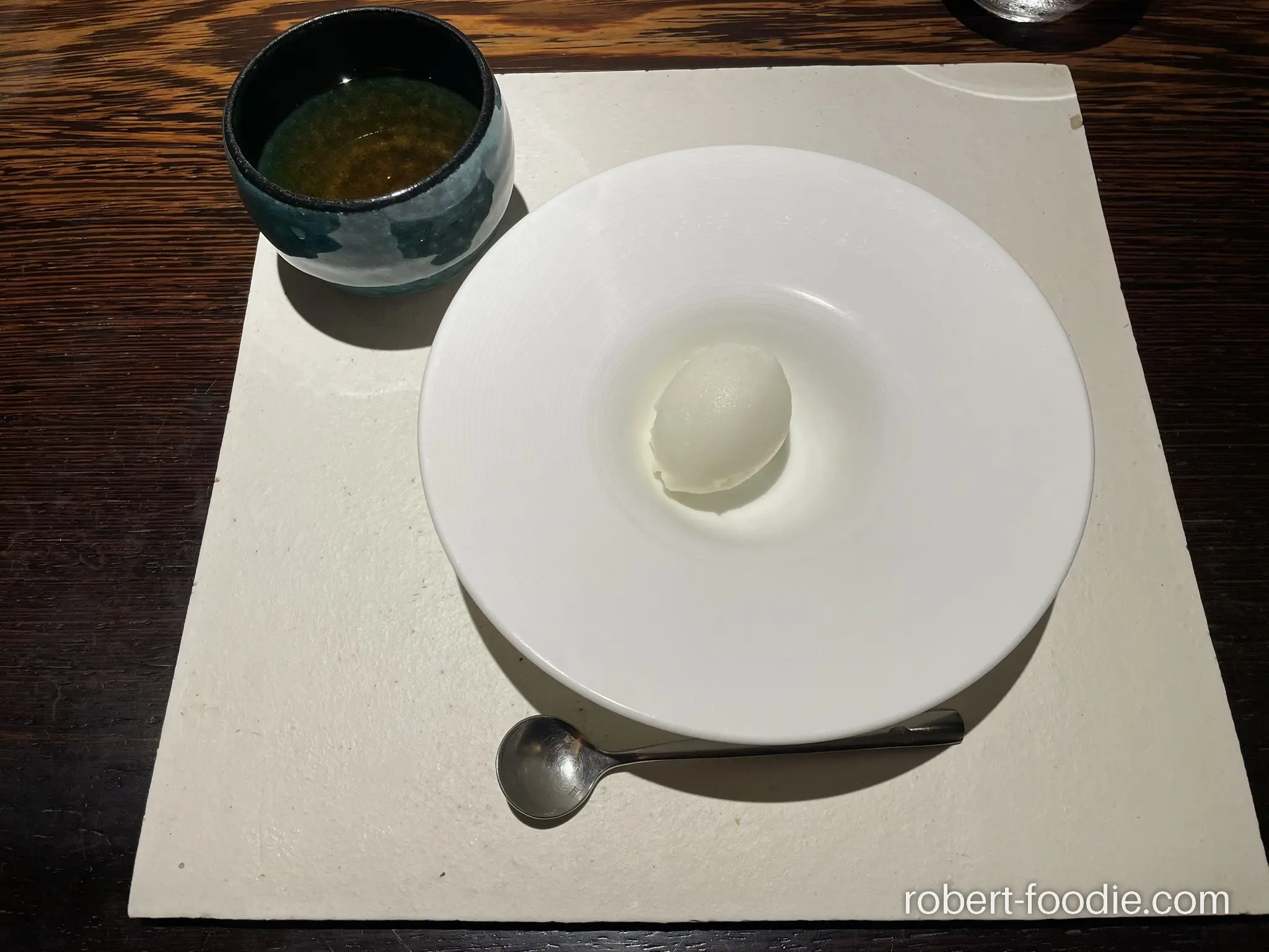 カツレツMATUMURA 大名古屋大廈店 優格雪酪配熱綠茶