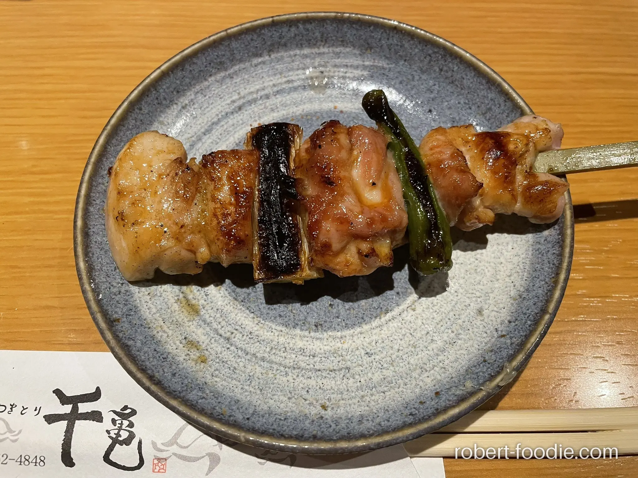 やきとり 千亀 雞肉蔥串