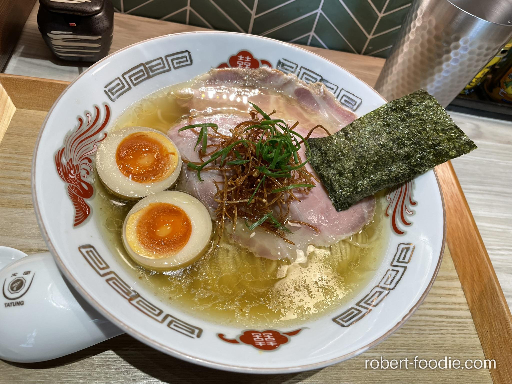 拉麵魚堺-大安店 味玉鹽味拉麵